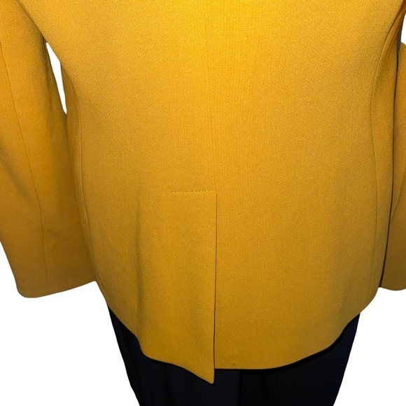 Veronica Beard Woman Yellow Blazer Size 8 - Picture 9 of 12